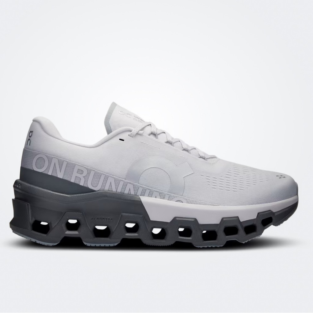 On Running Light Gray Athletic Shoes